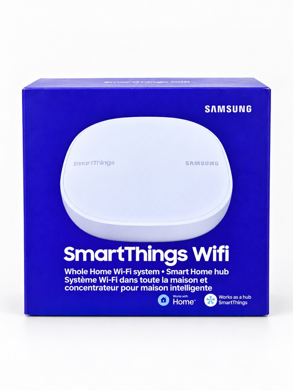 Samsung SmartThings Wifi Hub - White with Blue Packaging
